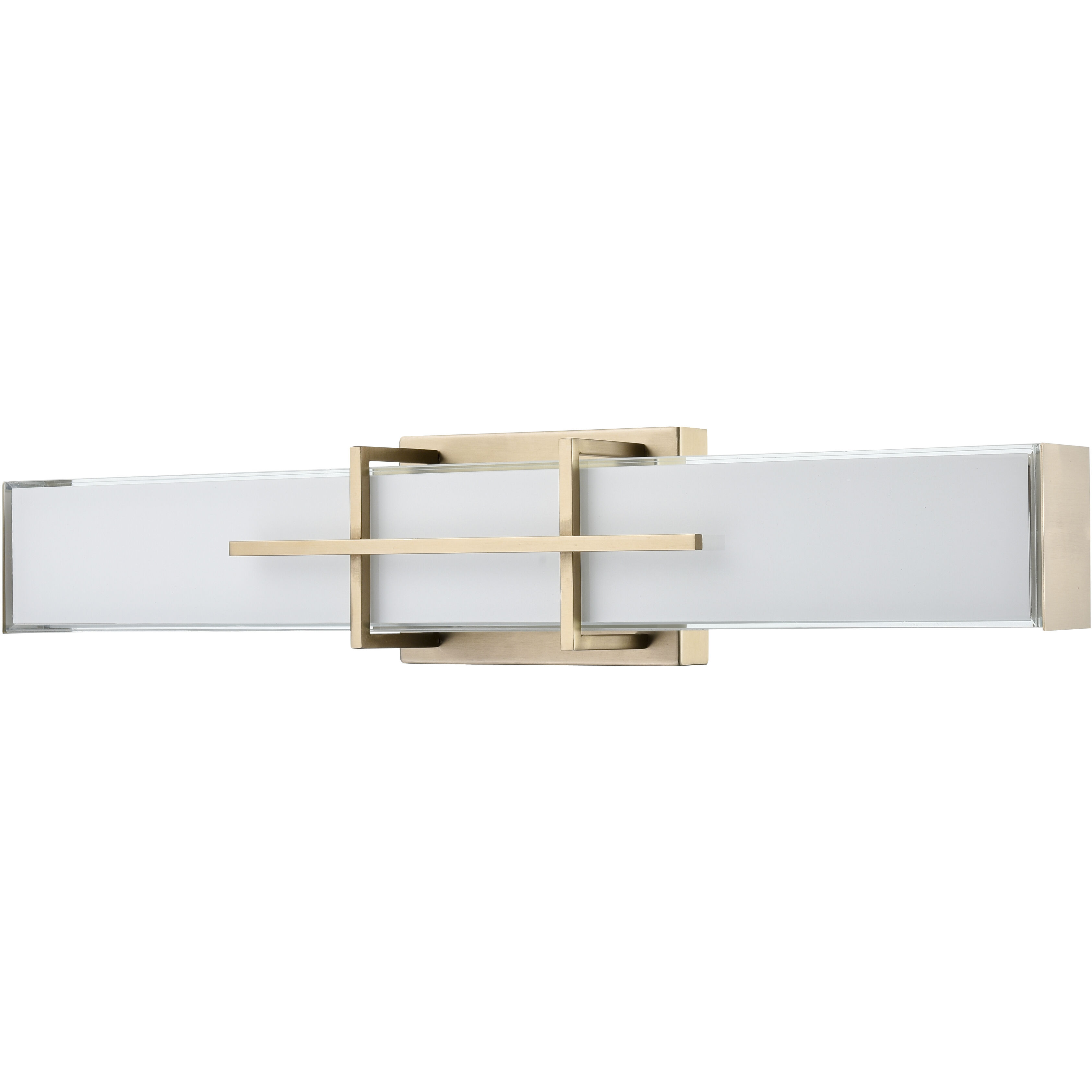 Tocco LED 24 inch Modern Gold Bathroom Vanity Light Bar Wall Light